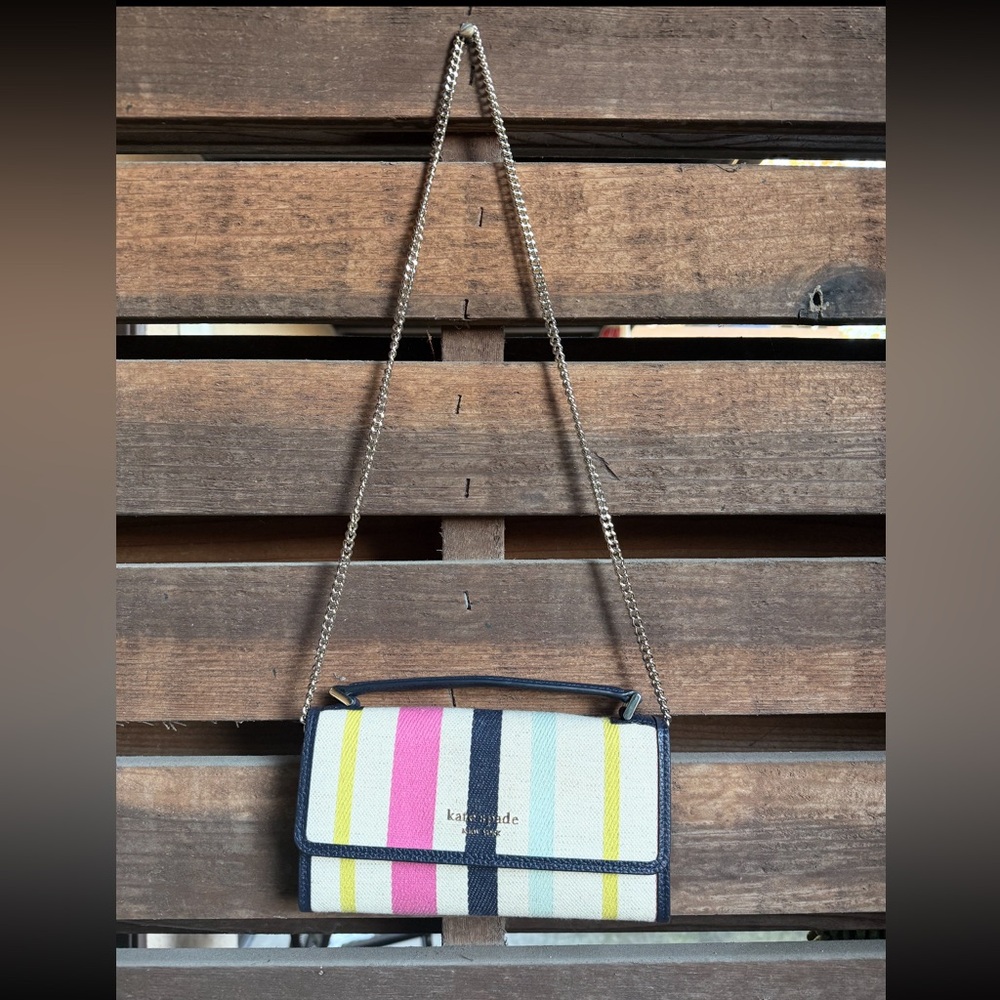 Kate Spade Colorful Stripe Crossbody Bag